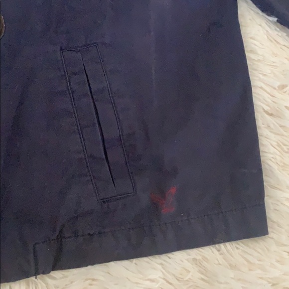 American Eagles Navy Cotton Jacket - Picture 4 of 7